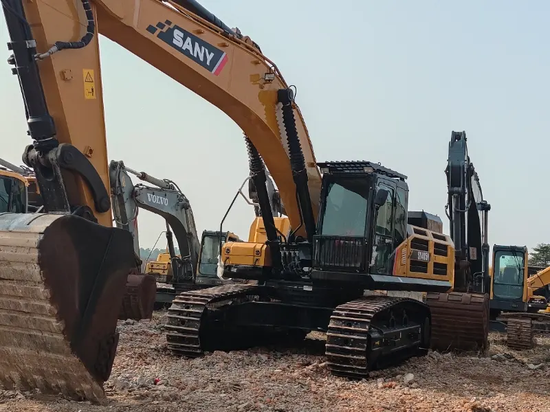 Used Sany 485 Excavator Large Crawler Excavators