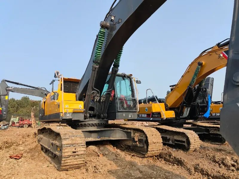 Excavadoras grandes de movimiento de tierras usadas Excavadora Volvo EC480DL Excavadoras de orugas